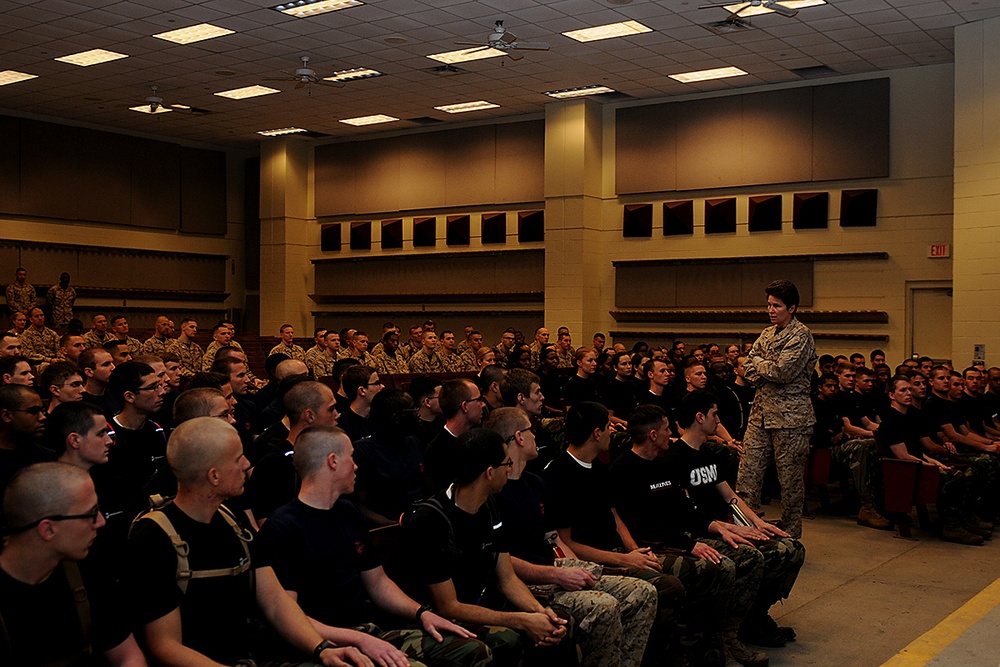 MCRD CG Addresses OCS Candidates