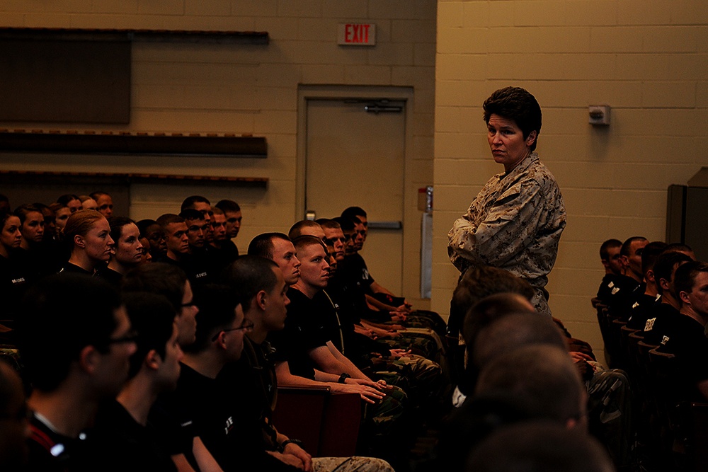 MCRD CG Addresses OCS Candidates