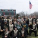 Sustainer throws first pitch at Fort Knox High School softball game