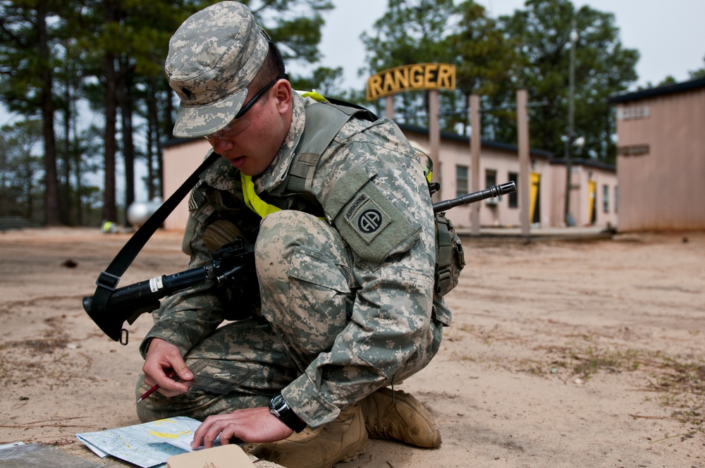 NCO, Trooper of the Year compete at land navigation
