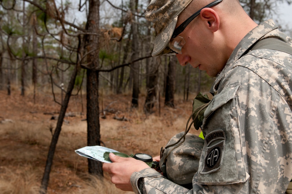 NCO, Trooper of the Year compete at land navigation
