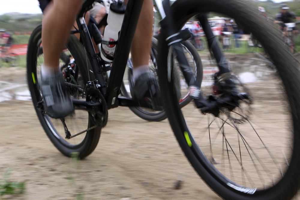 Competitors pedal across Pendleton