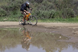 Competitors pedal across Pendleton