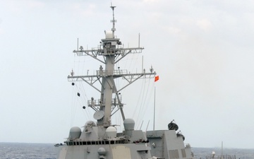 USS FARRAGUT (DDG 99) Arrives in the 4th Fleet AOR