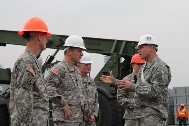 8th TSC commander visits Pacific Reach 13