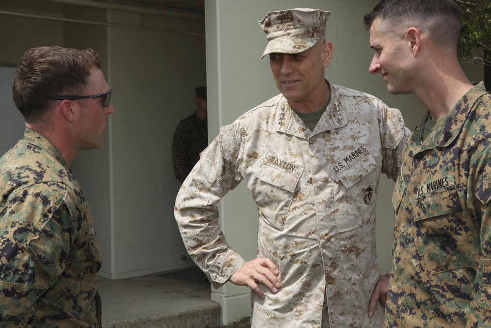 Assistant commandant of the Marine Corps in Okinawa
