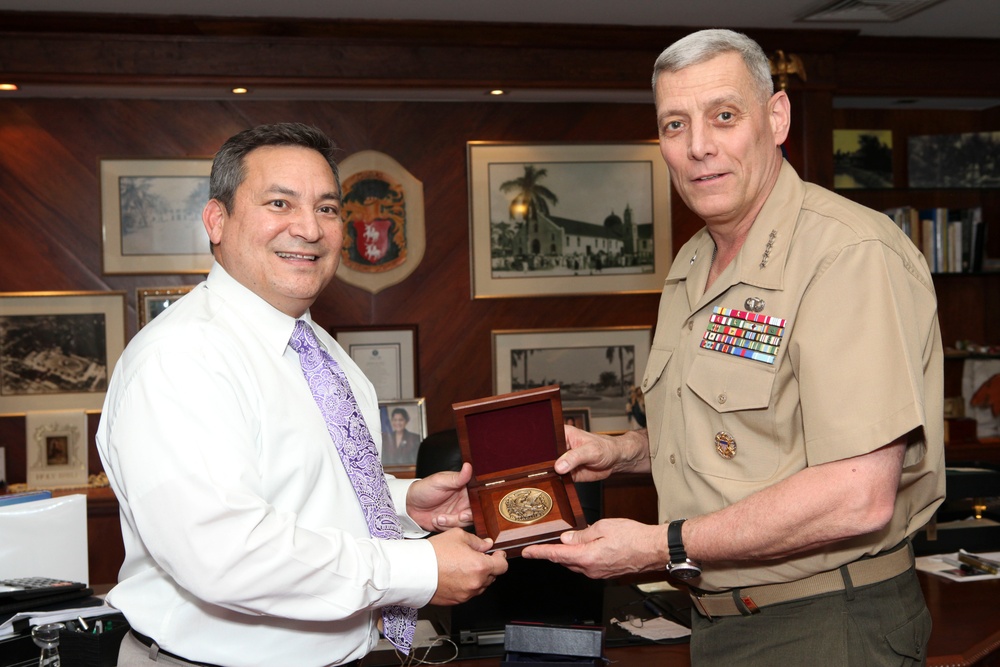 Assistant commandant of the Marine Corps in Guam