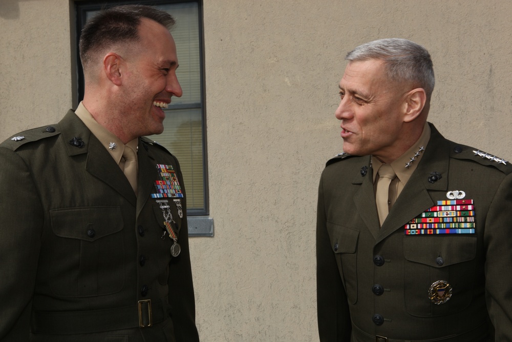 Assistant commandant of the Marine Corps in Virginia