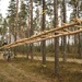 Rugged terrain trail in Grafenwoehr, Germany