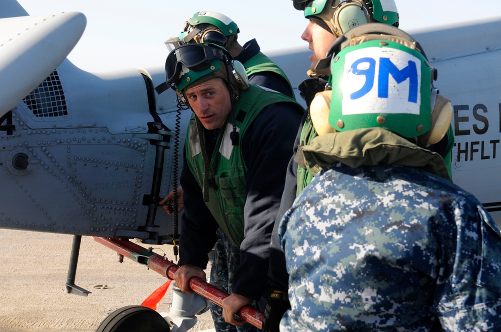 USS Blue Ridge action