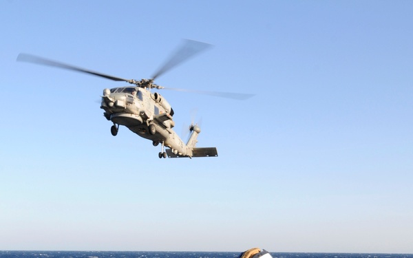 USS Blue Ridge action