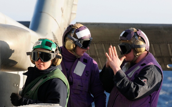 USS Blue Ridge action