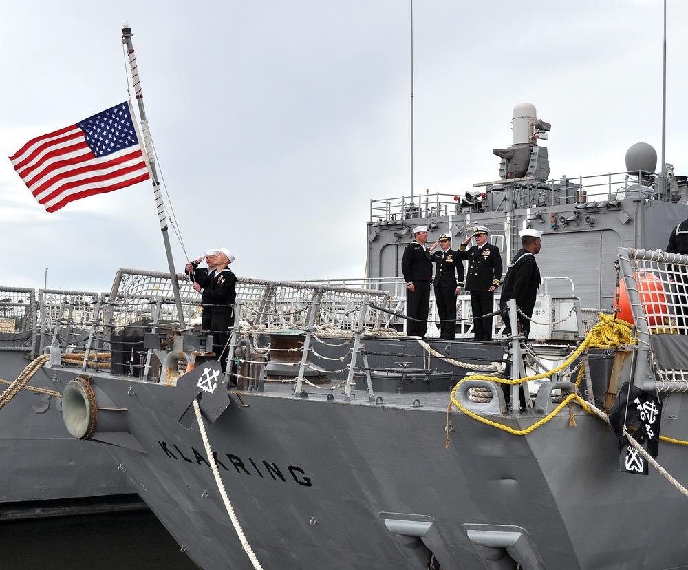 USS Klakring decommissioned