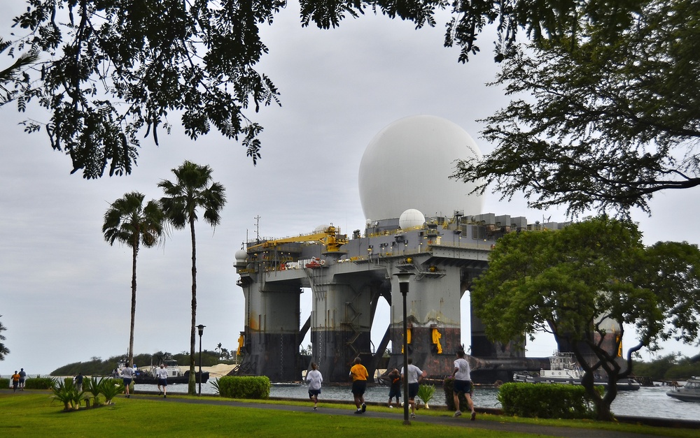 SBX at Pearl Harbor-Hickam