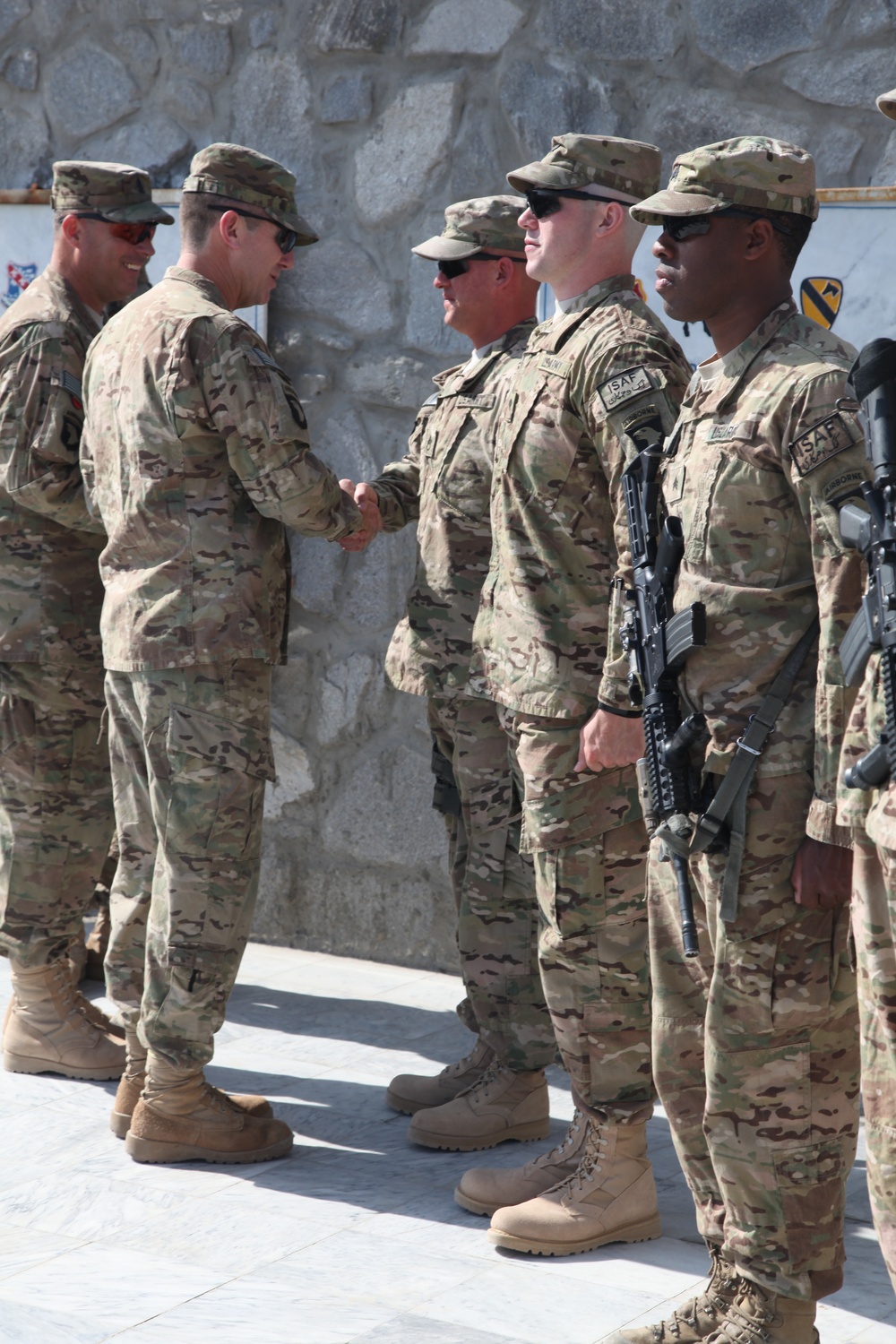 1st BCT, 101st Airborne Division awards ceremony