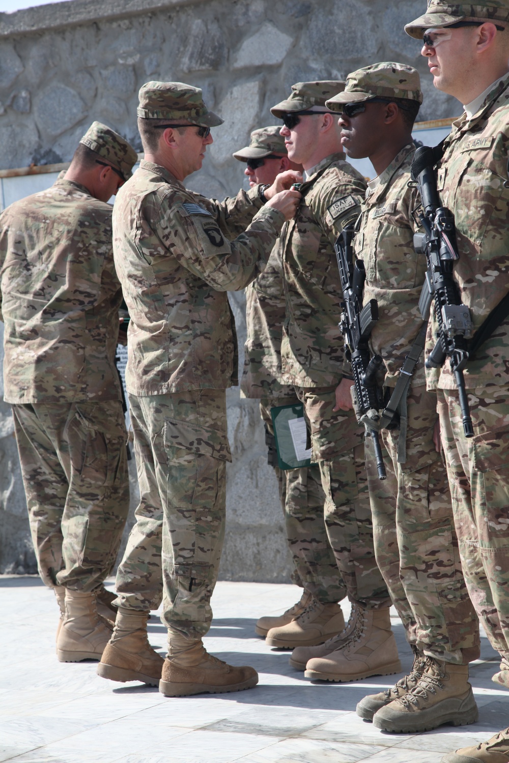 1st BCT, 101st Airborne Division awards ceremony