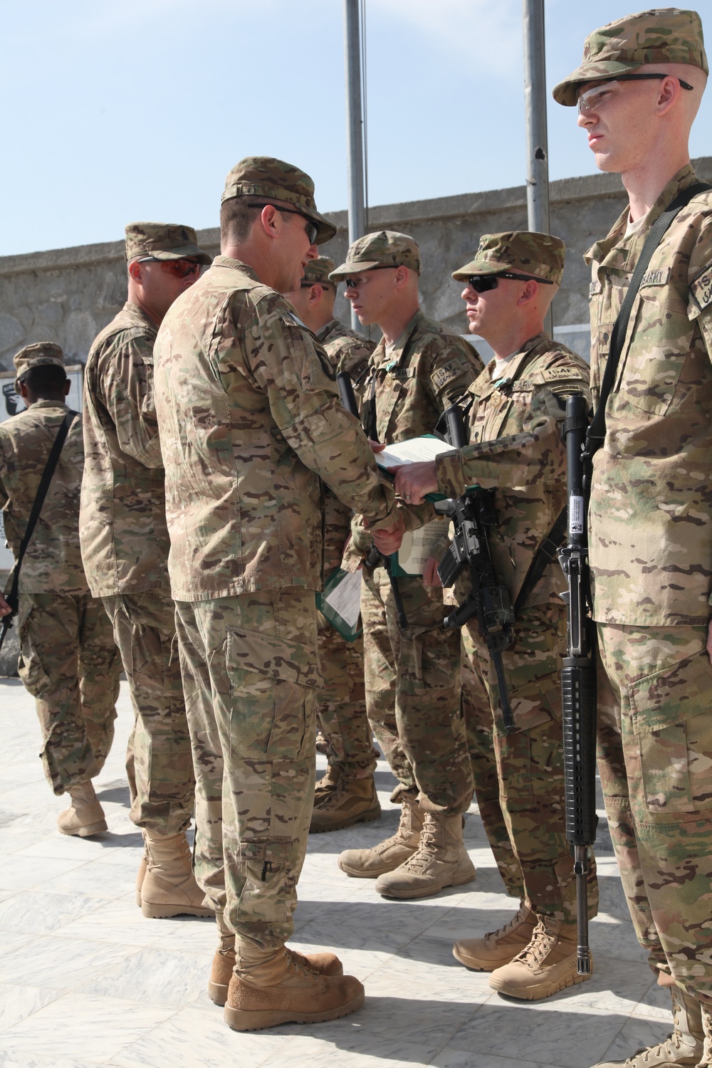 1st BCT, 101st Airborne Division awards ceremony