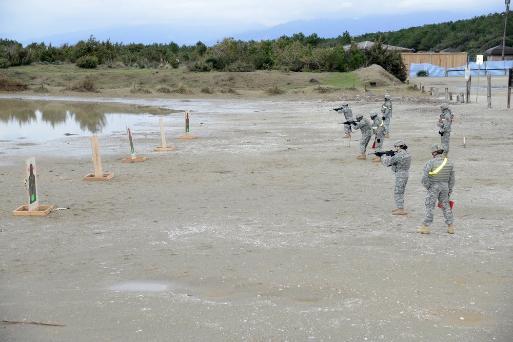 Foce al Serchio Italian fire range