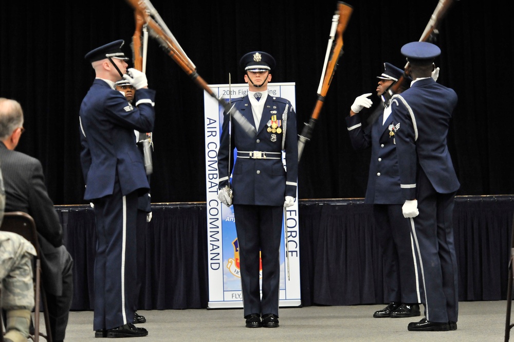 Glimpse into life of US Air Force Honor Guard drill members