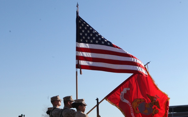 Engineer Marines celebrate St. Patty's with field meet