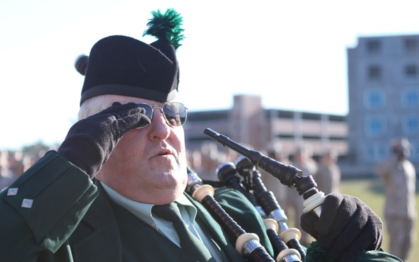 Engineer Marines celebrate St. Patty's with field meet