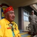 Navajo Code Talker visits at old stomping grounds