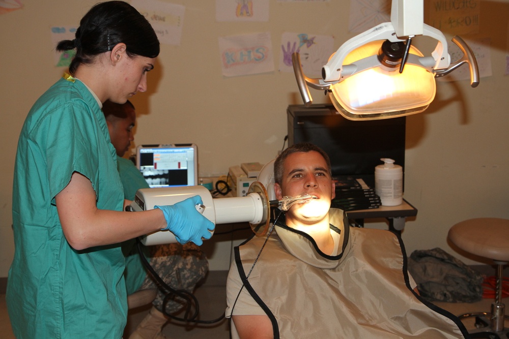 Pacific Army Reserve treats, examines American Samoa-based soldiers to improve dental readiness