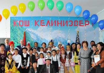 Ozornoe Secondary School welcomes renovations, Partnership