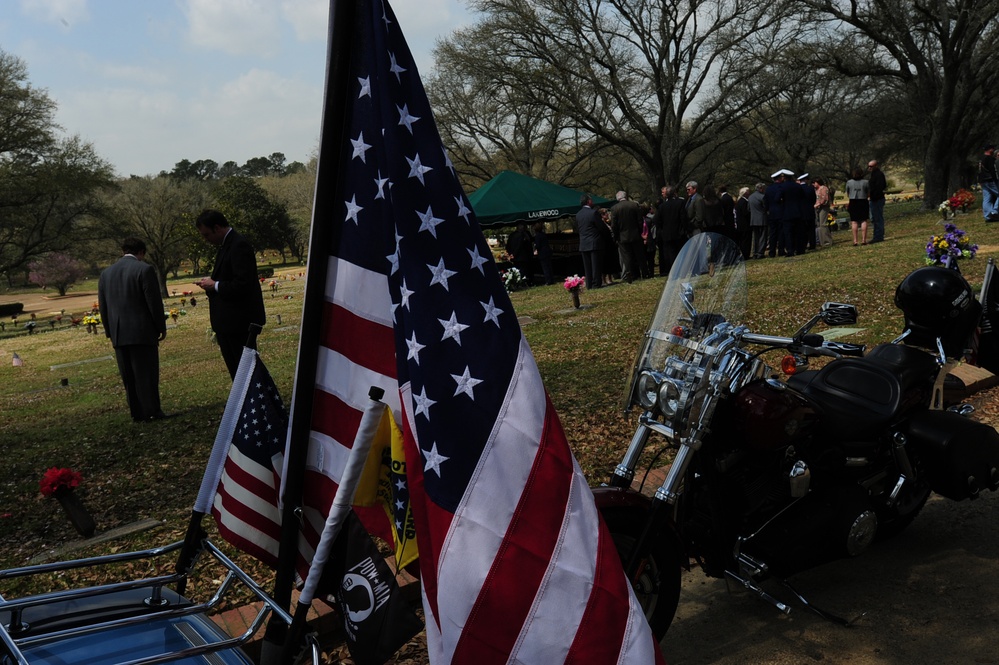 USCG WWII veteran William A. Barnes funeral