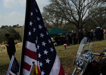 USCG WWII veteran William A. Barnes funeral