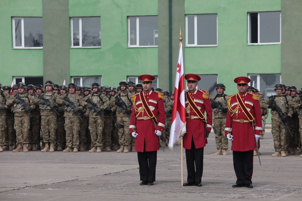 GLT-9 ready to accompany Georgian battalions to Afghanistan
