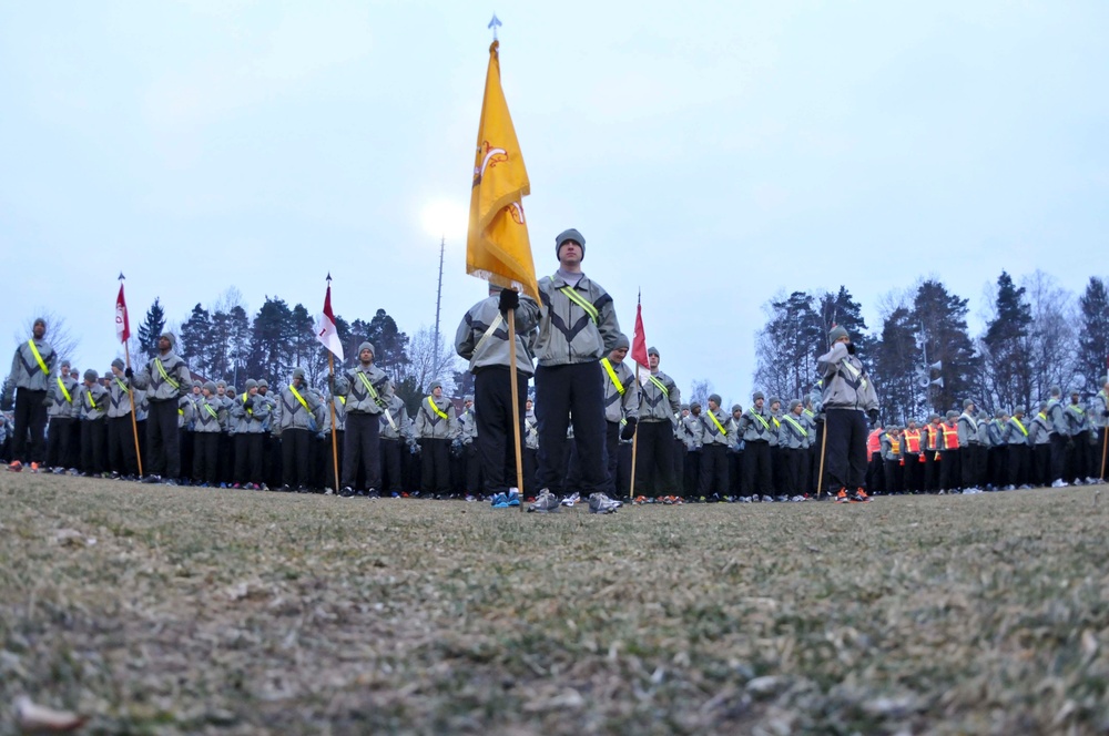 Regimental run