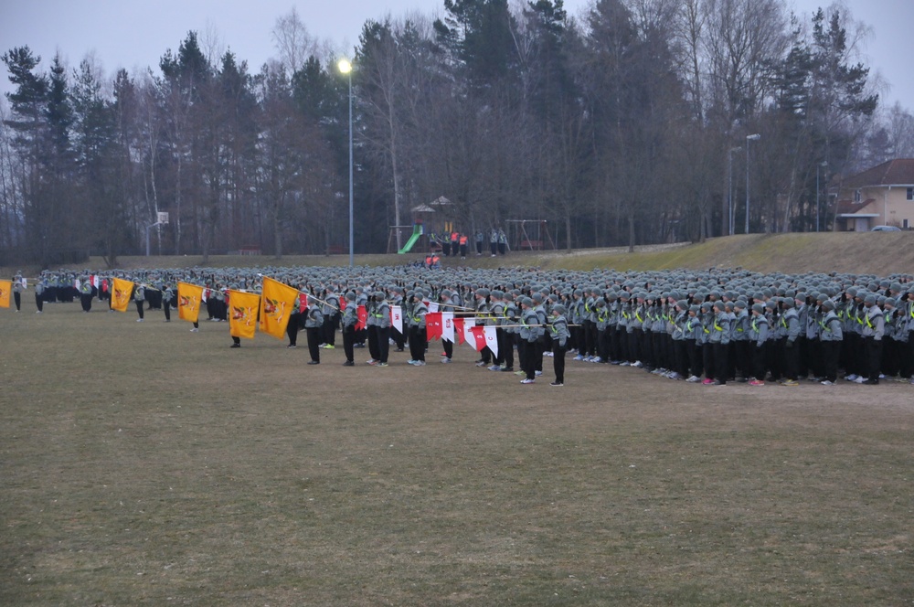 Regimental run