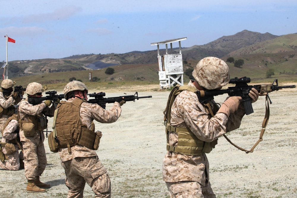 Marines enhance close range combat skills