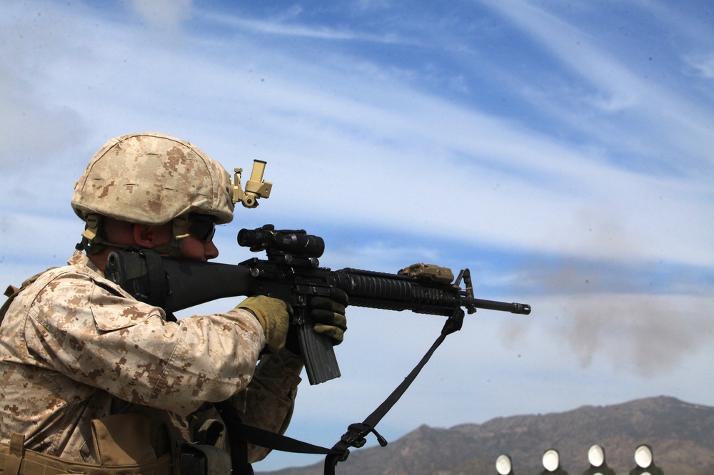 Marines enhance close range combat skills