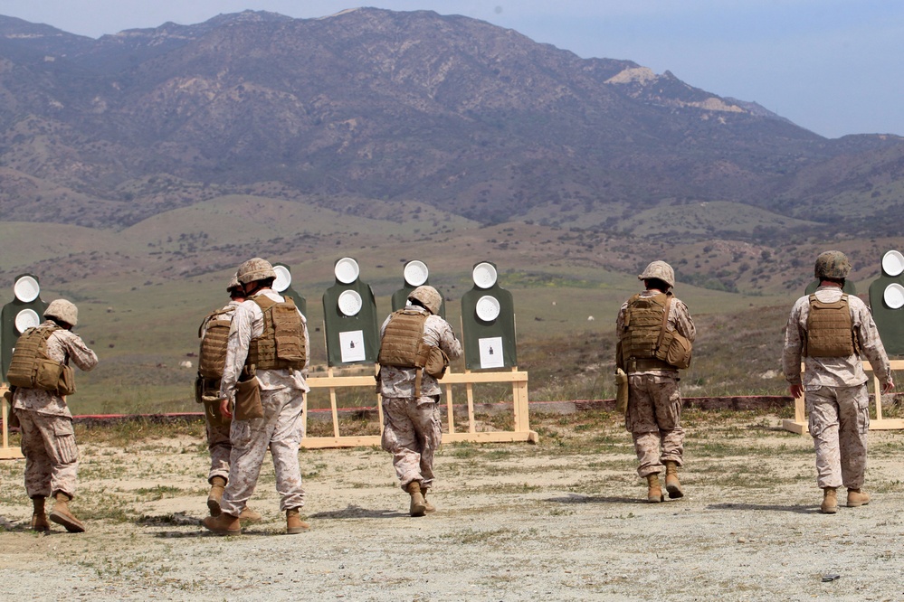 Marines enhance close range combat skills