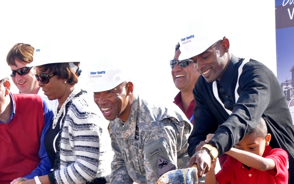 Van Horne, a world class neighborhood breaks ground at Fort Bliss