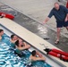Keeler lifeguards pool their weight