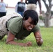 Spouses train as Marines during Jane Wayne day