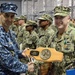 Carrier XO recognizes corpsman’s heroism