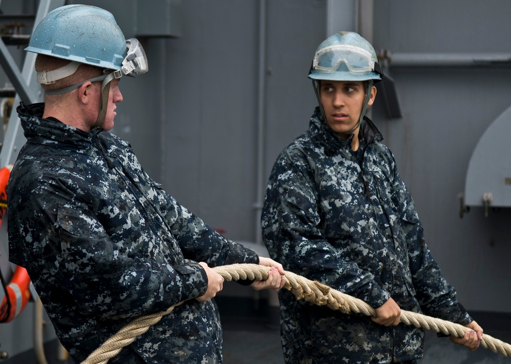 USS Tortuga operations