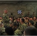 Sgt. Maj. of the Army Chandler visits with deployed soldiers