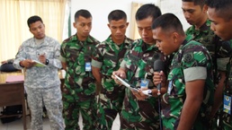 Hawaii Army National Guard soldiers assist Indonesia in developing their Noncommissioned Officer Corp