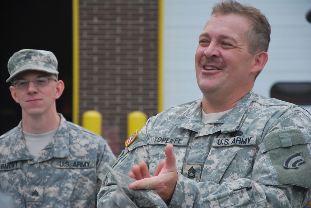 One-time Army National Guard officer makes his mark in the NCO Corps