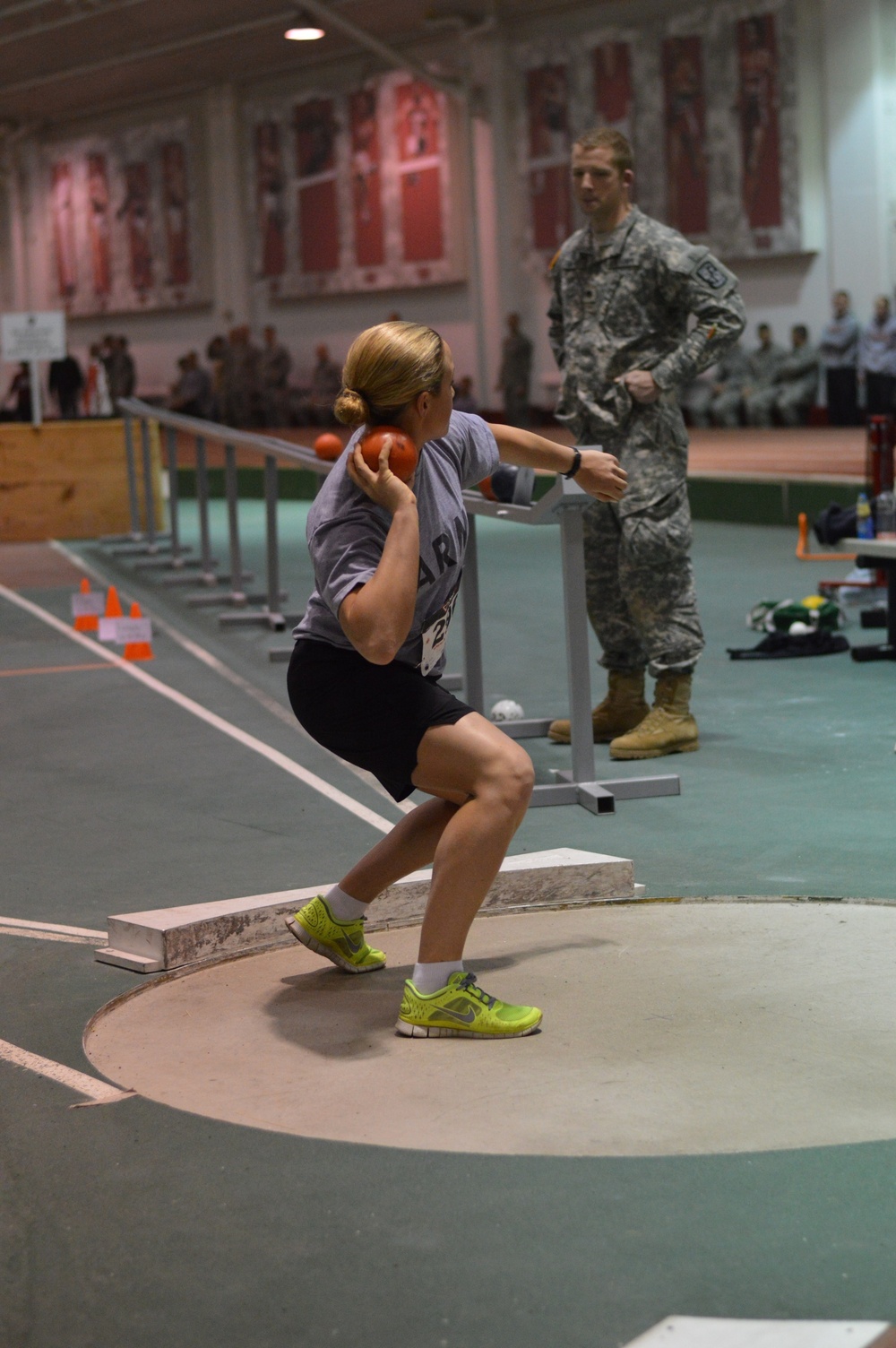 Cadets and soldiers compete for German military proficiency badge