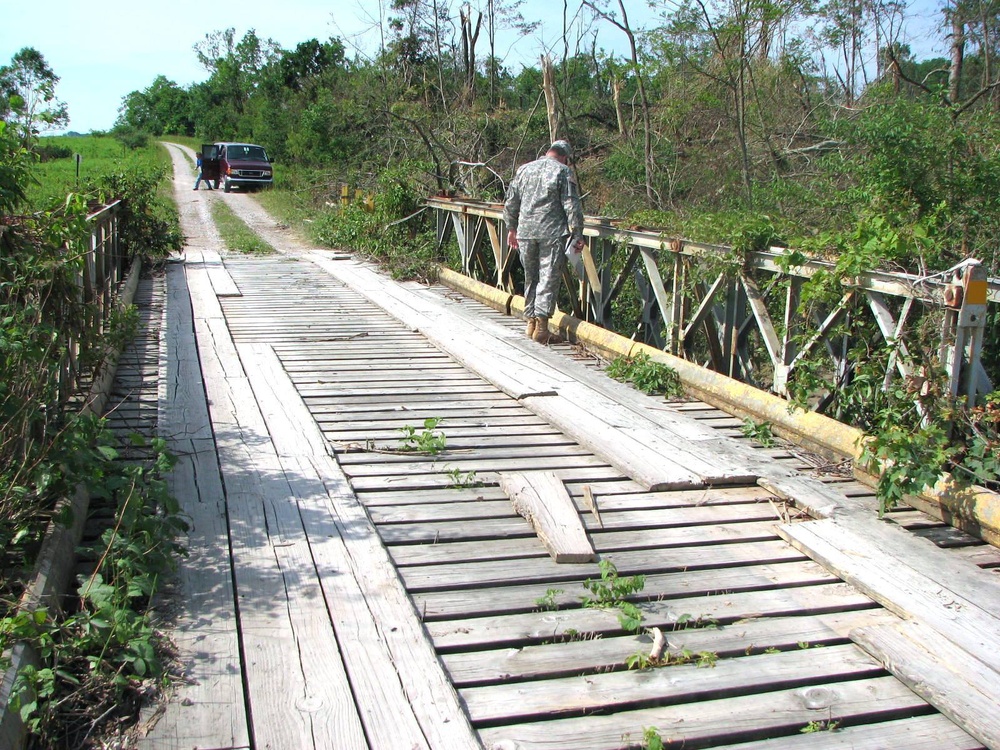 Historic Bailey bridge preserved at new resting place