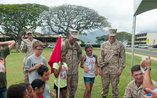 Fall in for Operation Ooh-rah Kids