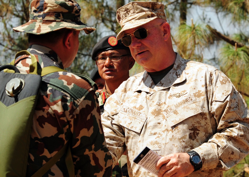 PACOM deputy commander visits multinational peacekeeping exercise