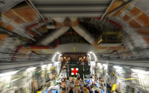 After the battle: The flying ICU