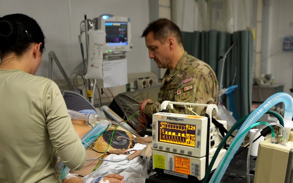 After the battle: The flying ICU